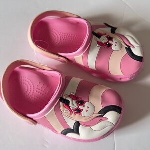 Girls Pink Unicorn Clogs Slip On Sandals Size 27 Toddler